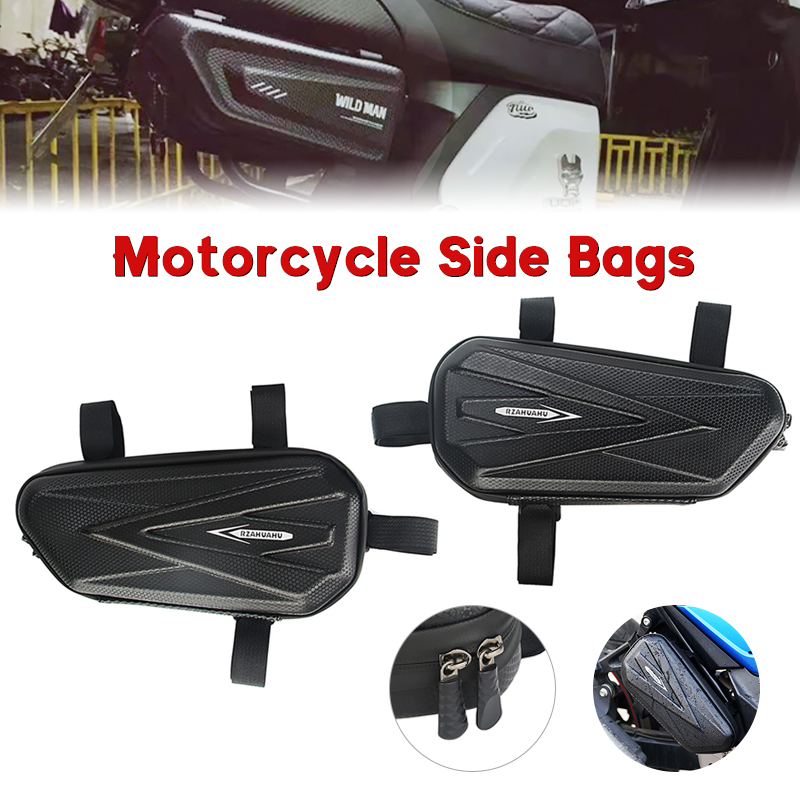 Mountain Biking Bag - Pacotes de Bolsas Laterais Rígidas Impermeáveis