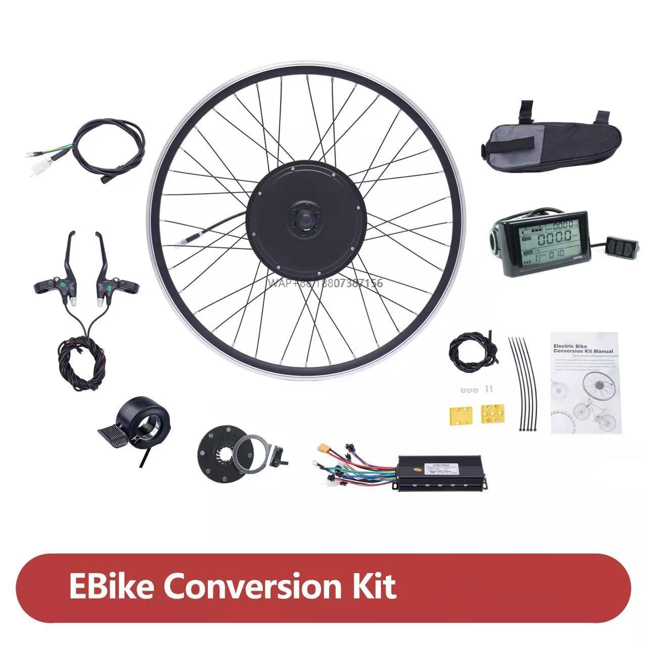 Mountain Biking Usa - Kit de Motor Traseiro Sem Escovas