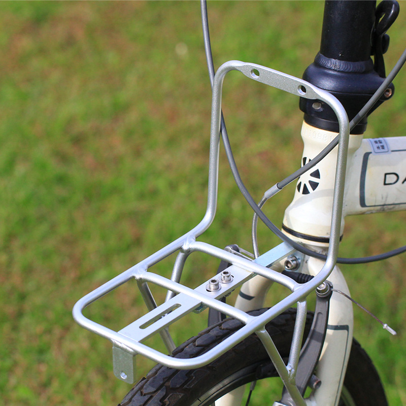 Mountain Biking Bag - Suporte dianteiro dobrável para bicicleta de