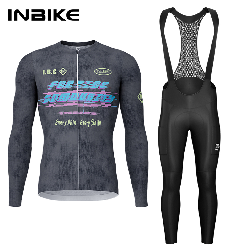 Mountain Biking Uniform - Inbike primavera outono conjunto de ciclismo