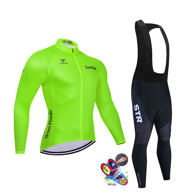 Outono preto conjunto camisa d - Mountain Biking Uniform avaliação e preço