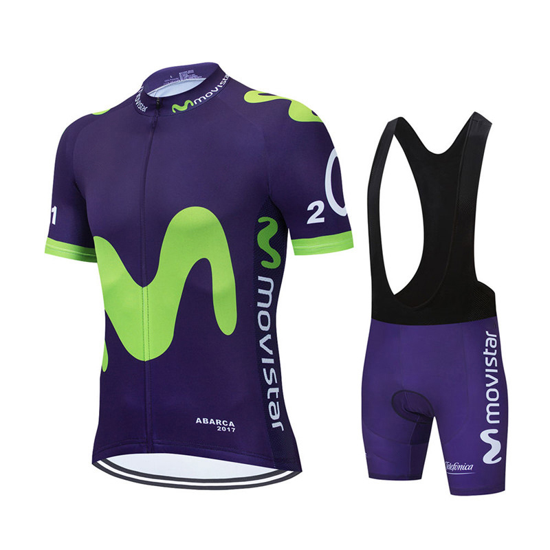 Novo verão movistar equipe con - Mountain Biking Uniform avaliação e preço