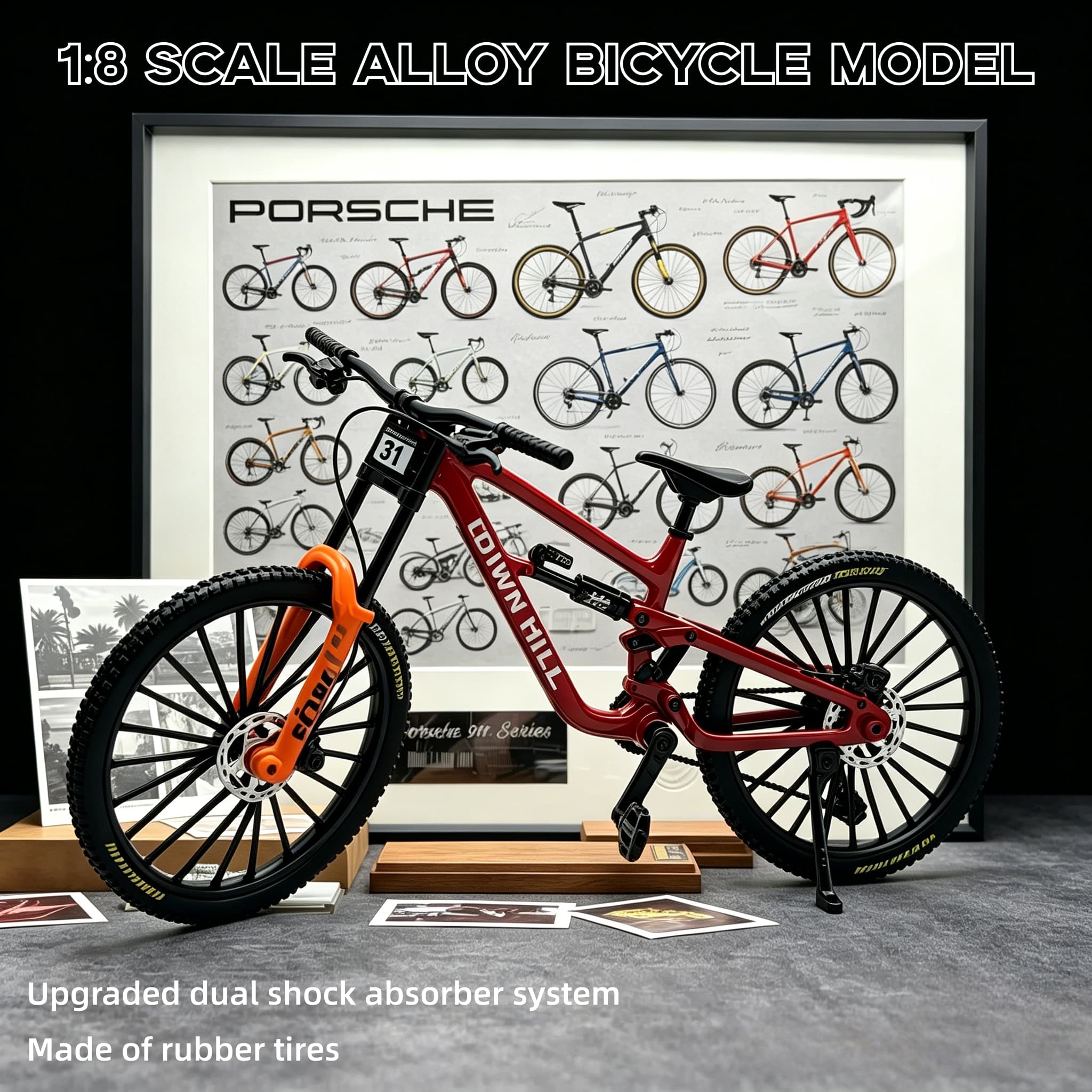 Modelo de Bicicleta de Montanh - Mountain Biking Track avaliação e preço