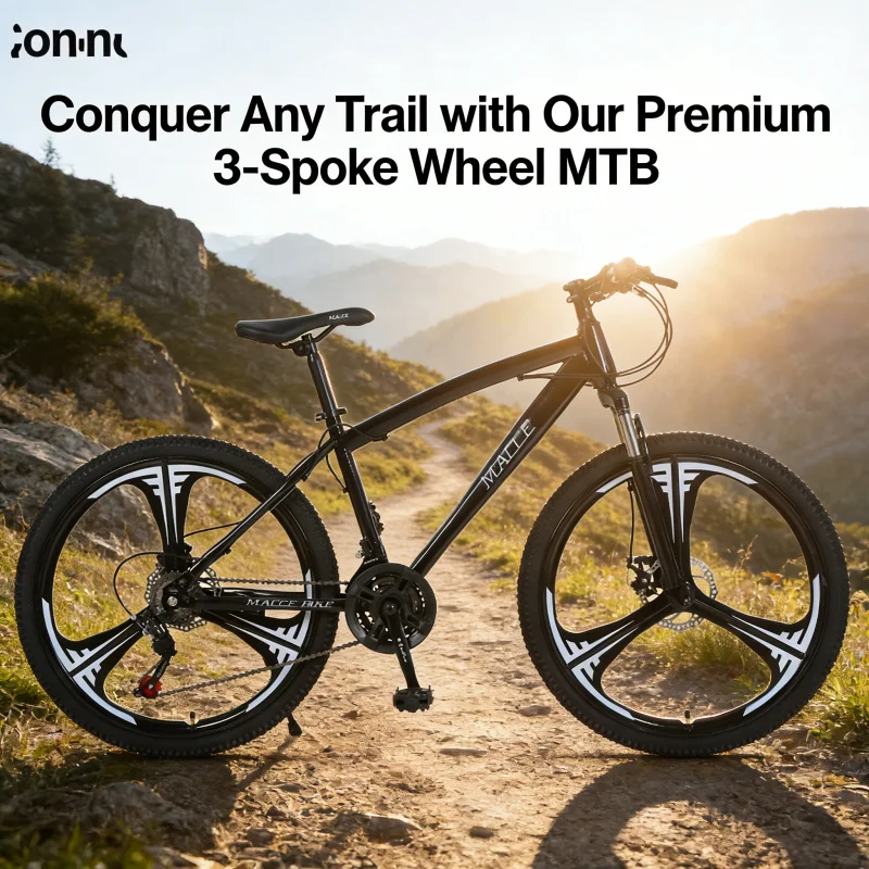 Preto 24 polegadas três facas  - Mountain Biking Usa avaliação e preço